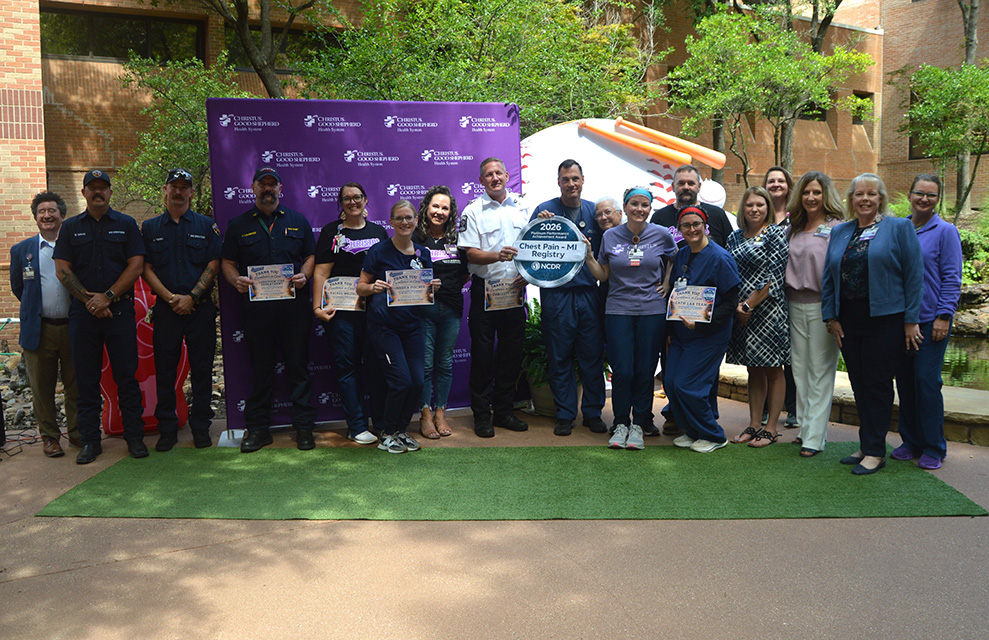 Good Shepherd Platinum Award Group Photo